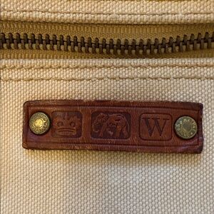 Wathne Tan Canvas Bag